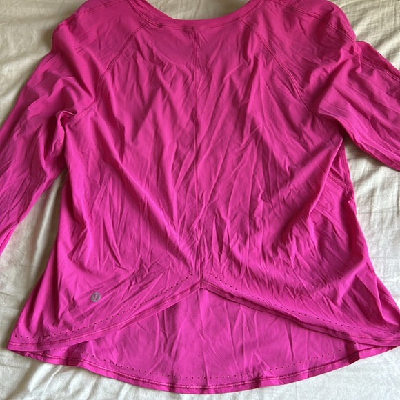 LULULEMON Pink Long Sleeve - Picture 4 of 5